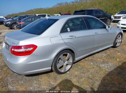 Lot #2990356861 2011 MERCEDES-BENZ E 350