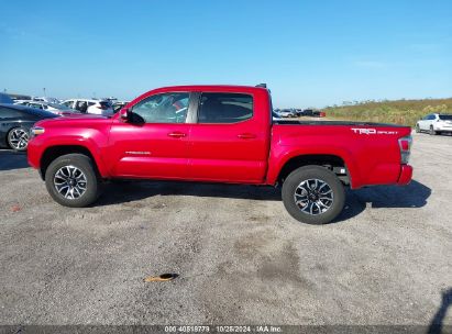 Lot #2995284291 2021 TOYOTA TACOMA TRD SPORT