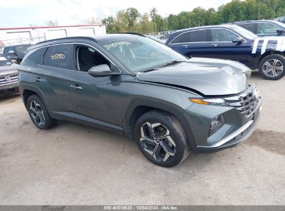 Lot #2995300417 2022 HYUNDAI TUCSON HYBRID SEL CONVENIENCE