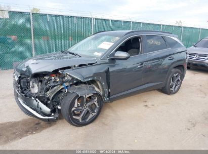 Lot #2995300417 2022 HYUNDAI TUCSON HYBRID SEL CONVENIENCE