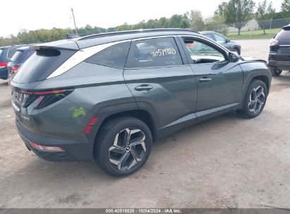 Lot #2995300417 2022 HYUNDAI TUCSON HYBRID SEL CONVENIENCE