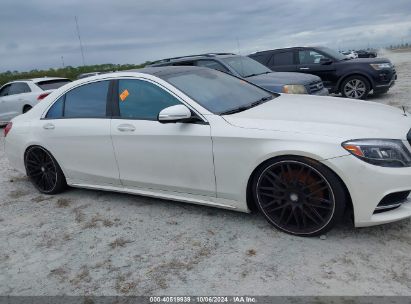 Lot #2992825362 2014 MERCEDES-BENZ S 550 4MATIC