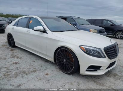 Lot #2992825362 2014 MERCEDES-BENZ S 550 4MATIC