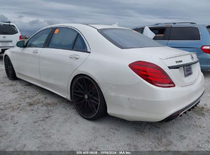 Lot #2992825362 2014 MERCEDES-BENZ S 550 4MATIC