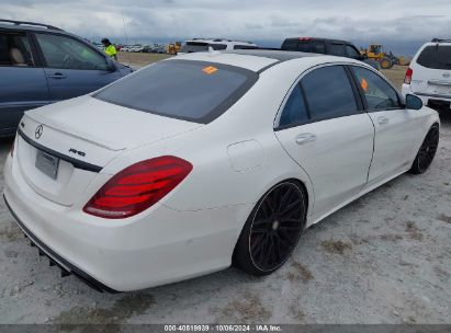 Lot #2992825362 2014 MERCEDES-BENZ S 550 4MATIC