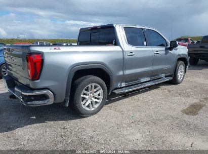 Lot #2992825349 2021 GMC SIERRA 1500 4WD  SHORT BOX SLT