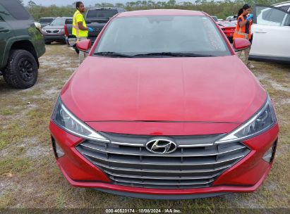 Lot #2992825343 2020 HYUNDAI ELANTRA SEL