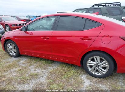 Lot #2992825343 2020 HYUNDAI ELANTRA SEL