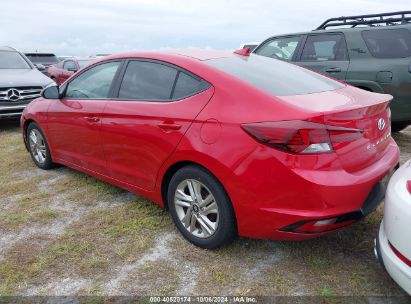 Lot #2992825343 2020 HYUNDAI ELANTRA SEL