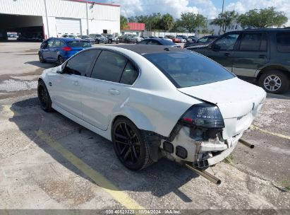 Lot #3035076916 2009 PONTIAC G8