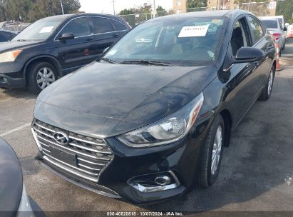 Lot #2992814392 2022 HYUNDAI ACCENT SEL