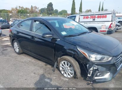 Lot #2992814392 2022 HYUNDAI ACCENT SEL