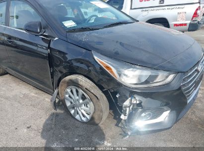 Lot #2992814392 2022 HYUNDAI ACCENT SEL