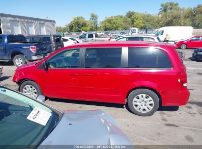 Lot #3050085624 2016 DODGE GRAND CARAVAN SE