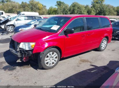 Lot #3050085624 2016 DODGE GRAND CARAVAN SE