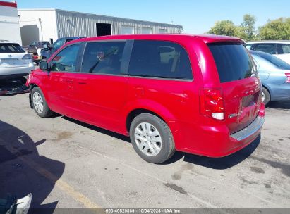 Lot #3050085624 2016 DODGE GRAND CARAVAN SE