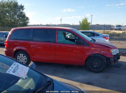 Lot #3050085624 2016 DODGE GRAND CARAVAN SE