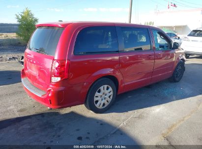 Lot #3050085624 2016 DODGE GRAND CARAVAN SE