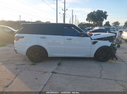 Lot #2995284222 2019 LAND ROVER RANGE ROVER SPORT HST MHEV