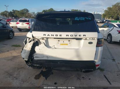 Lot #2995284222 2019 LAND ROVER RANGE ROVER SPORT HST MHEV