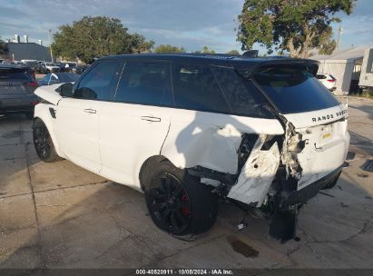 Lot #2995284222 2019 LAND ROVER RANGE ROVER SPORT HST MHEV