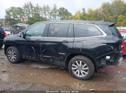 Lot #3042571450 2022 HONDA PILOT AWD EX-L