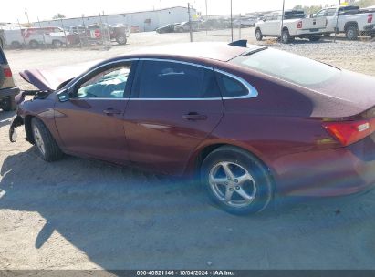 Lot #3035087030 2016 CHEVROLET MALIBU LS