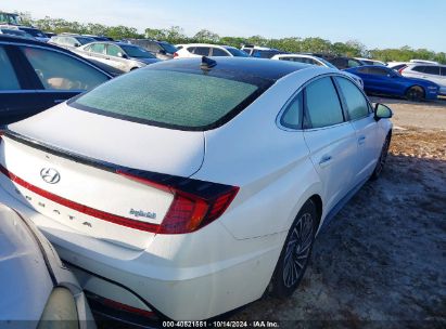 Lot #2992825272 2022 HYUNDAI SONATA HYBRID/LIMITED