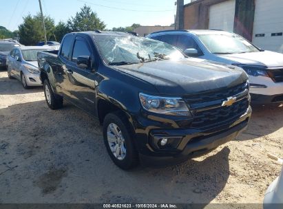 Lot #2992825254 2021 CHEVROLET COLORADO 4WD  LONG BOX LT