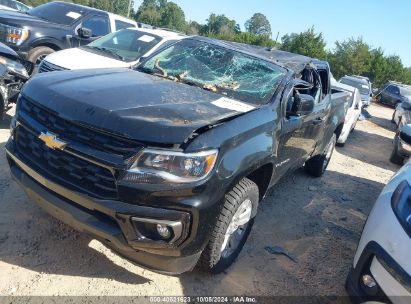 Lot #2992825254 2021 CHEVROLET COLORADO 4WD  LONG BOX LT