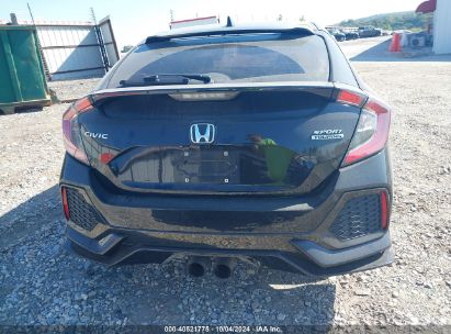 Lot #3035087031 2018 HONDA CIVIC SPORT TOURING