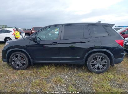 Lot #2992825228 2019 HONDA PASSPORT EX-L