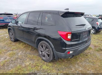 Lot #2992825228 2019 HONDA PASSPORT EX-L