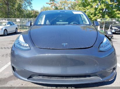 Lot #2992825613 2022 TESLA MODEL Y LONG RANGE DUAL MOTOR ALL-WHEEL DRIVE