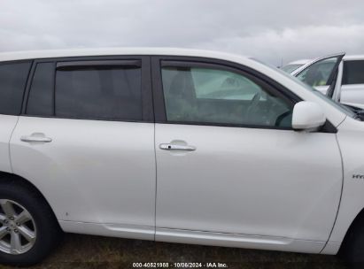 Lot #2992825609 2009 TOYOTA HIGHLANDER HYBRID