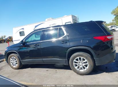 Lot #2987909394 2021 CHEVROLET TRAVERSE AWD LS