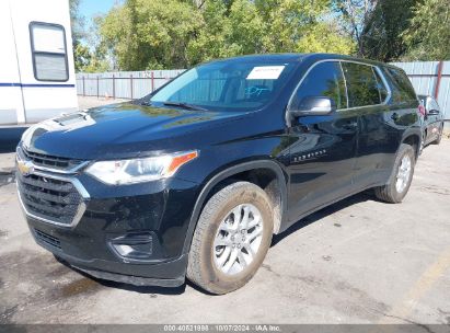 Lot #2987909394 2021 CHEVROLET TRAVERSE AWD LS