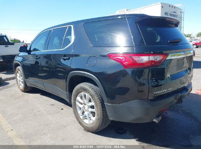 Lot #2987909394 2021 CHEVROLET TRAVERSE AWD LS