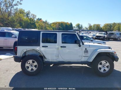 Lot #2992825603 2011 JEEP WRANGLER UNLIMITED SAHARA