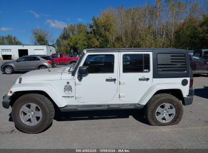 Lot #2992825603 2011 JEEP WRANGLER UNLIMITED SAHARA