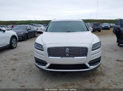 Lot #2992825588 2019 LINCOLN NAUTILUS SELECT