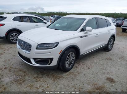 Lot #2992825588 2019 LINCOLN NAUTILUS SELECT