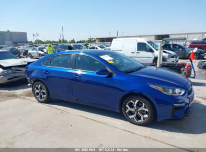 Lot #2990354489 2020 KIA FORTE LXS