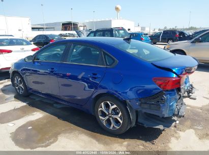 Lot #2990354489 2020 KIA FORTE LXS