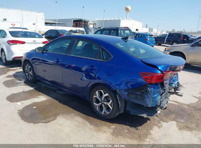 Lot #2990354489 2020 KIA FORTE LXS