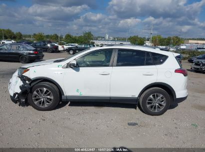 Lot #2992817893 2018 TOYOTA RAV4 HYBRID XLE