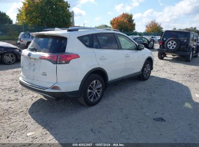 Lot #2992817893 2018 TOYOTA RAV4 HYBRID XLE