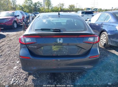 Lot #2990350009 2022 HONDA CIVIC EX-L