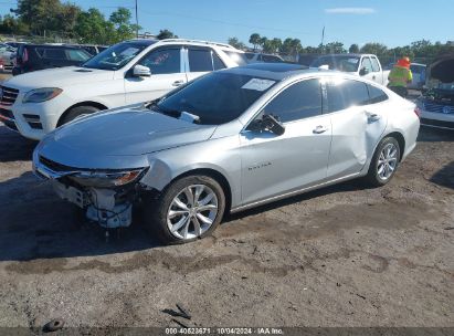 Lot #2996534084 2021 CHEVROLET MALIBU FWD LT