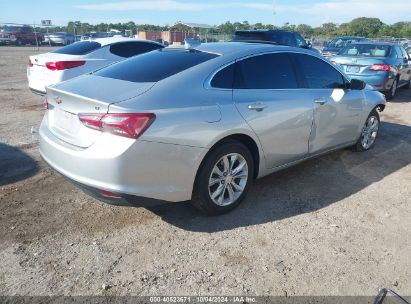 Lot #2996534084 2021 CHEVROLET MALIBU FWD LT